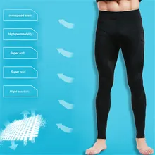 Мужские эластичные брюки для занятий йогой и фитнесом, спортивные Леггинсы для бега, фитнеса, мужские тренировочные брюки с высокой талией, для спортзала, Mujer# D