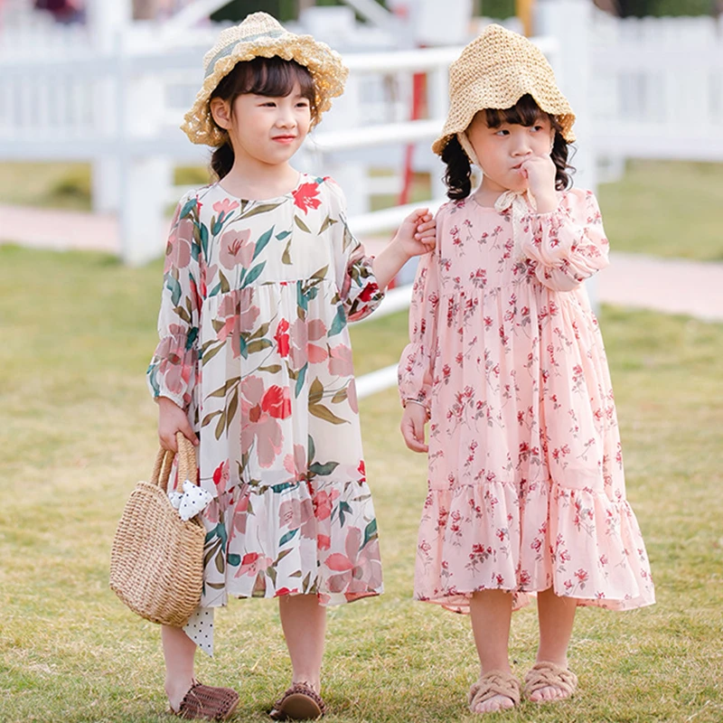 Новое поступление 2020 одежда для маленьких девочек корейские весенние длинные