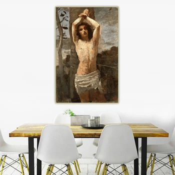 

Citon Jean Baptiste Camille Corot《San Sebastian》Canvas Oil painting Artwork Poster Picture Background Wall Decor Home Decoration