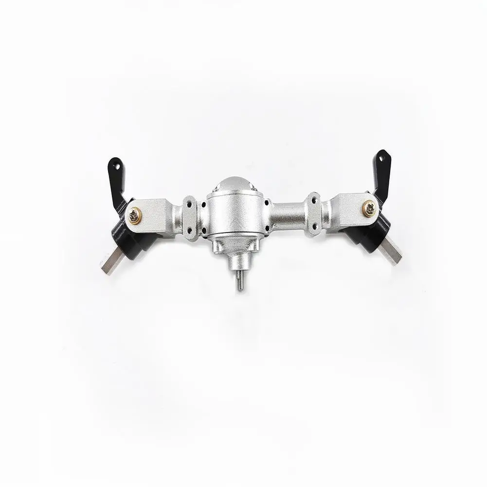 Front Middle Rear Bridge Axle Assembly for WPL 6WD 4WD Military Car Upgrade Metal Separate Part General Military RC Car Parts