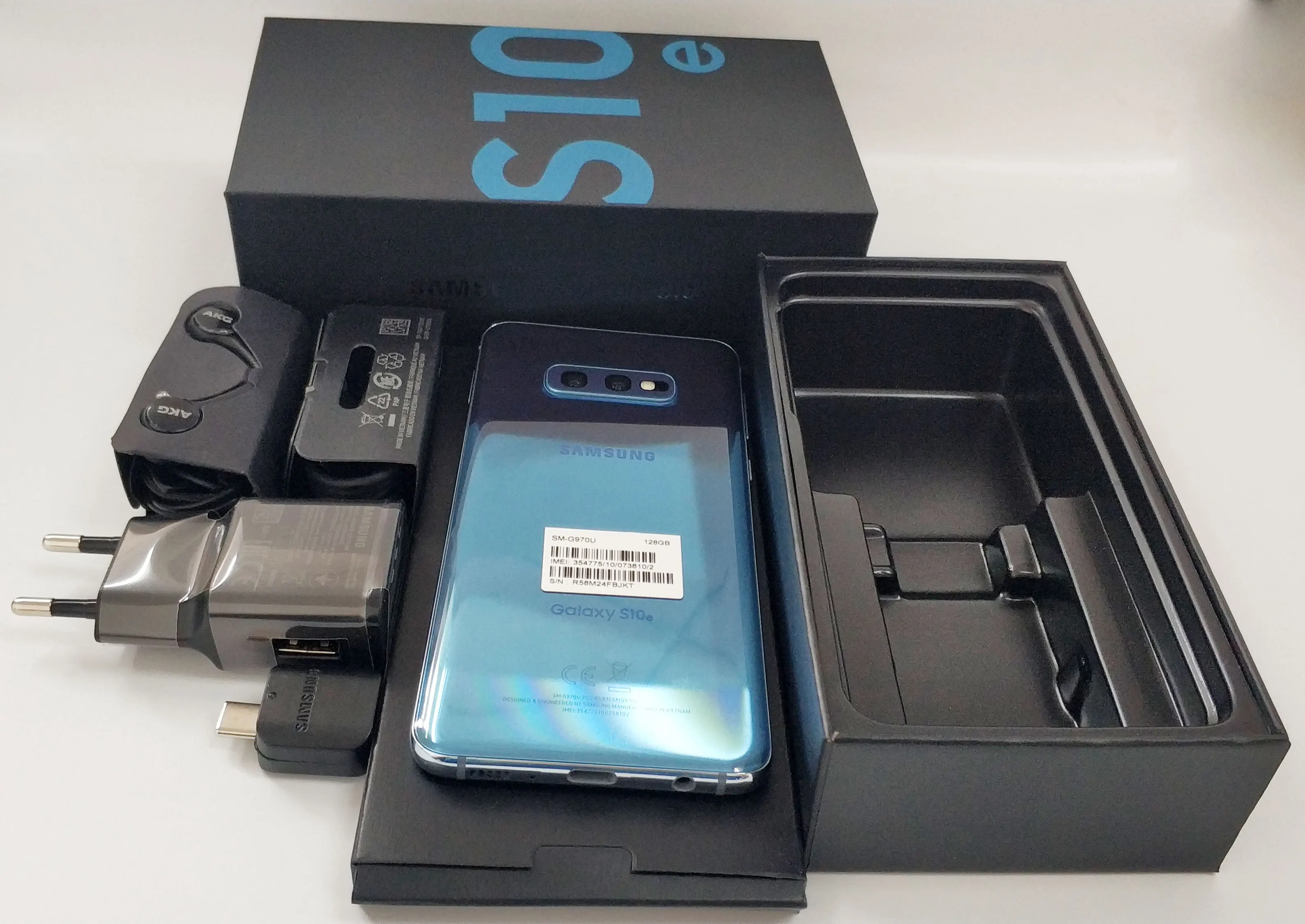 In Stock Refurbished Unlocked Cell Phone Samsung Galaxy S10e G970F 5.8" Single Sim 6GB+128GB Qualcomm 855 iphone 7 refurbished