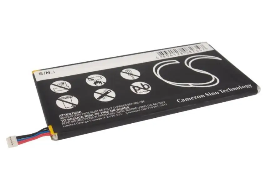 Cameron sino 4000 мА/ч, Батарея для zte P98T T98 V9s LI3740T42P5HC66050 планшет Батарея