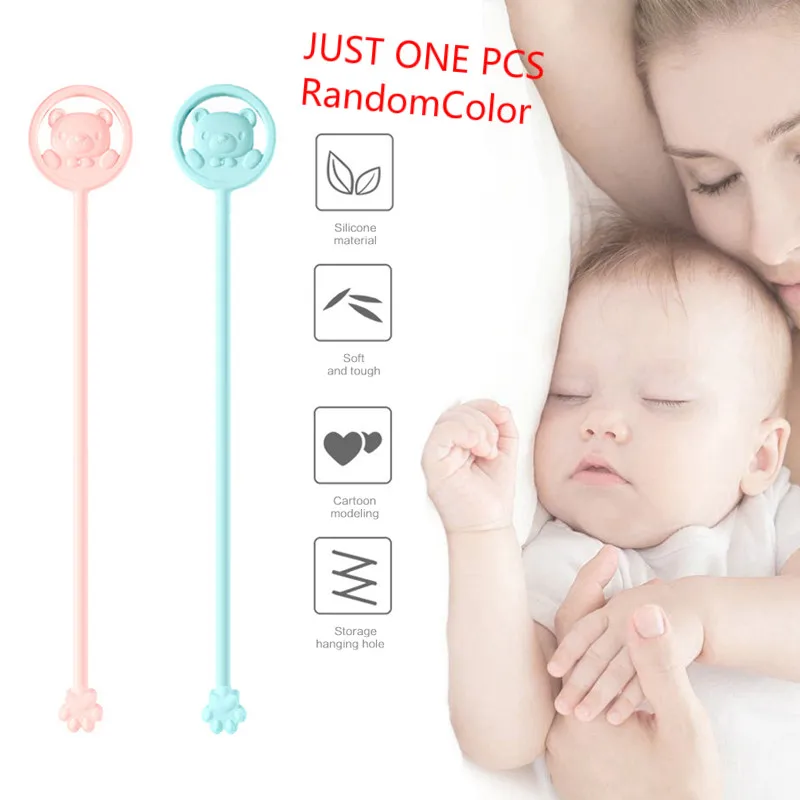 Handheld baby milk powder stirrer stir milk bar coffee honey stir bar brewing measuring temperature sensing stick newborn bottle