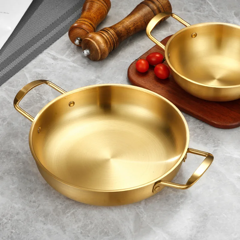 Новинка толстая кастрюля для морепродуктов из нержавеющей стали с двумя ушками