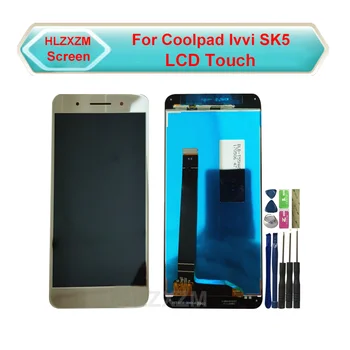 

For Coolpad Ivvi SK5 LCD Display With Touch Screen Digitizer Assembly Replacement With Tools+3M Sticker