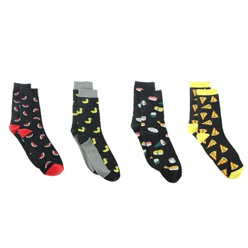 

Cool Food Animal Hip Hop Crew Socks Funny Street Happy Socks Harajuku Skateboard Socks