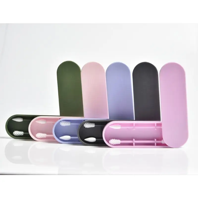 Silicone Cotton Swab Stick Beauty Stick Reusable Makeup Ear Clean Double Head Cotton Swab