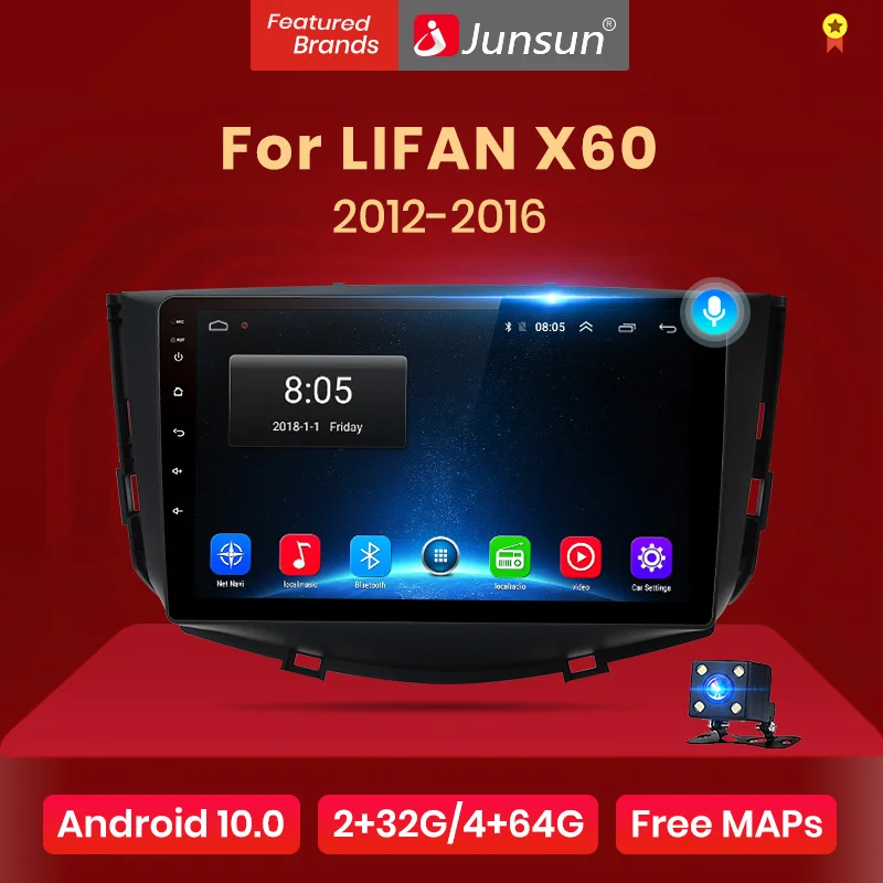 Junsun V1 Android 10 ИИ Голосовое управление 4G DSP автомобильное Радио мультимедийный