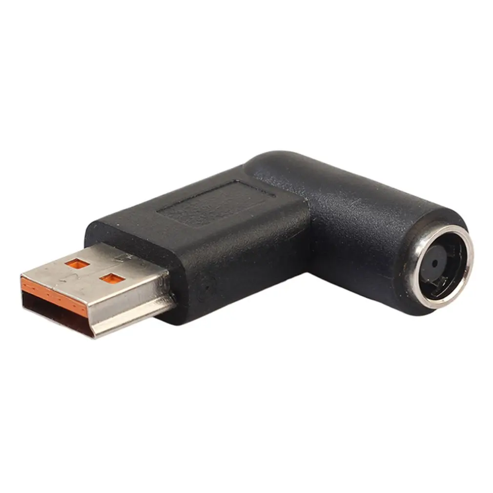 DC Power 5 5x2 1mm Converter Adapter Plug DC Female To USB Male Connector For Lenovo 5