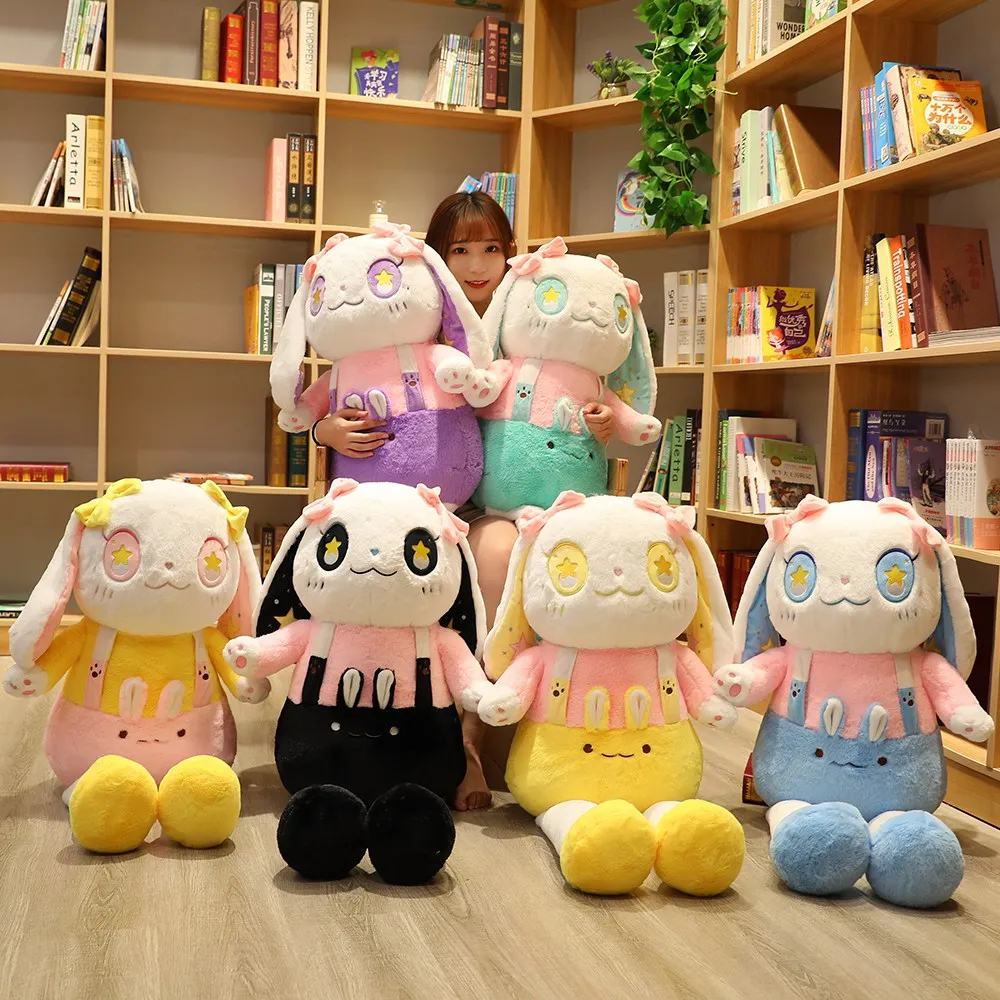 110 см kawaii Лолита Кролик плюшевая игрушка чучело длинные уши кроликов большой размер мягкая кукла подарок на день рождения для девушки девушка
