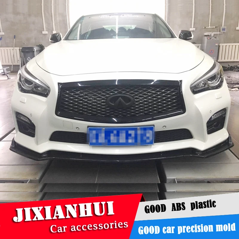 Спойлер для Infiniti Q50 2016 2018 задний спойлер ABS диффузор переднего бампера защитные