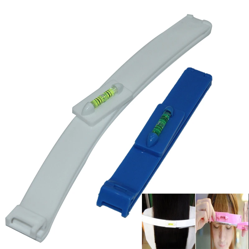 2pcs/set Fashion Diy Professional Bangs Hairtail Ruler Hair Cutting
