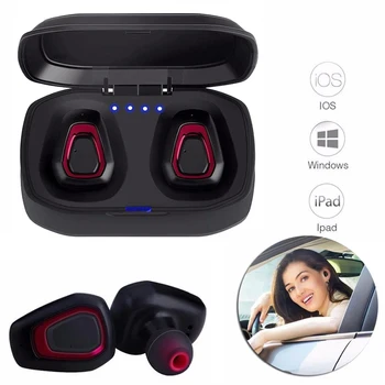 

A7 TWS Earphone Wireless Bluetooth Headset Stereo Handsfree Sport Bluetooth Earphones With Charge Box Portable Headphones Earpud