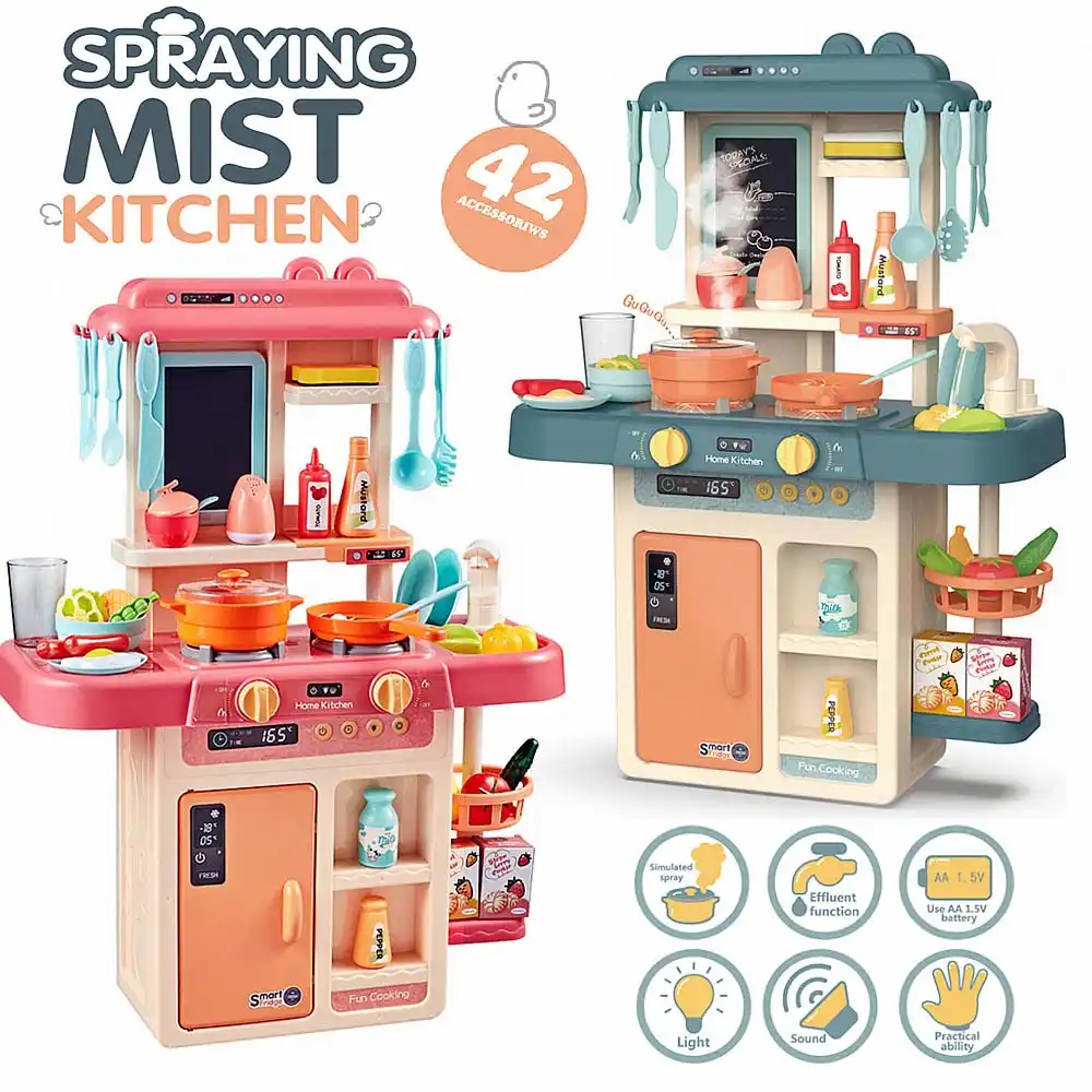 42pcs Kids Kitchen Set Children Kitchen Toys Plastic Cooking Toy Gift Children Cooking Model Play Educational Toy For Girl Baby Kitchen Toys Aliexpress