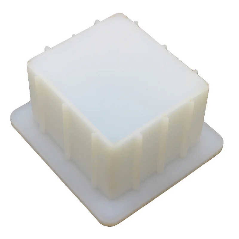 500ML Square Silicone Rendering Soap Mold DIY Handmade Loaf Toast Transparent Epoxy Resin Molds Making Tools
