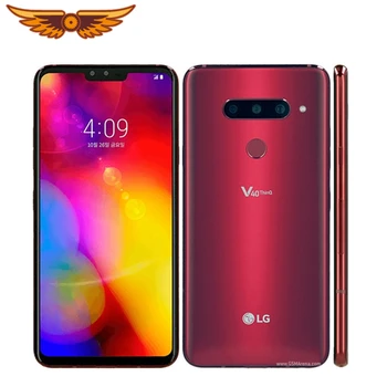 

DHL Free Shipping Original LG V40 ThinQ 6.4 Inches V405EBW 6GB RAM 128GB ROM 16MP Triple Camera LTE Dual SIM Unlocked Cellphone