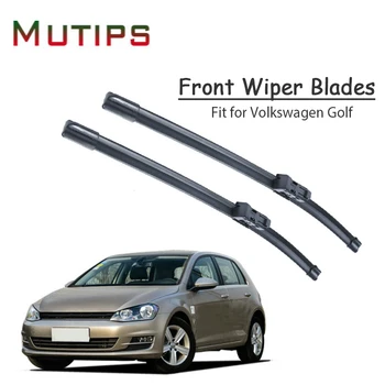 

Mutips 1Set Car Windshield Rubber Wiper Blade Refit For Volkswagen VW Golf MK4 MK5 MK6 MK7 2017 2002-2017 Cleaning Accessories