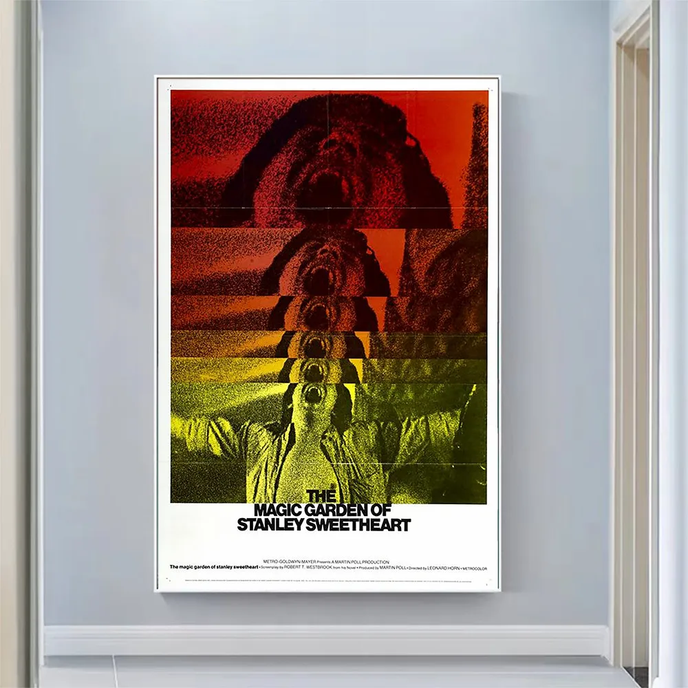 

V2008 The Magic Garden of Stanley Sweetheart (2) Vintage Classic Movie Wall Silk Cloth HD Poster Art Home Decoration Gift