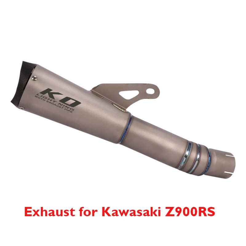 Z900rs Motorcycle Exhaust Pipe System Muffler Silencer Escape Titanium