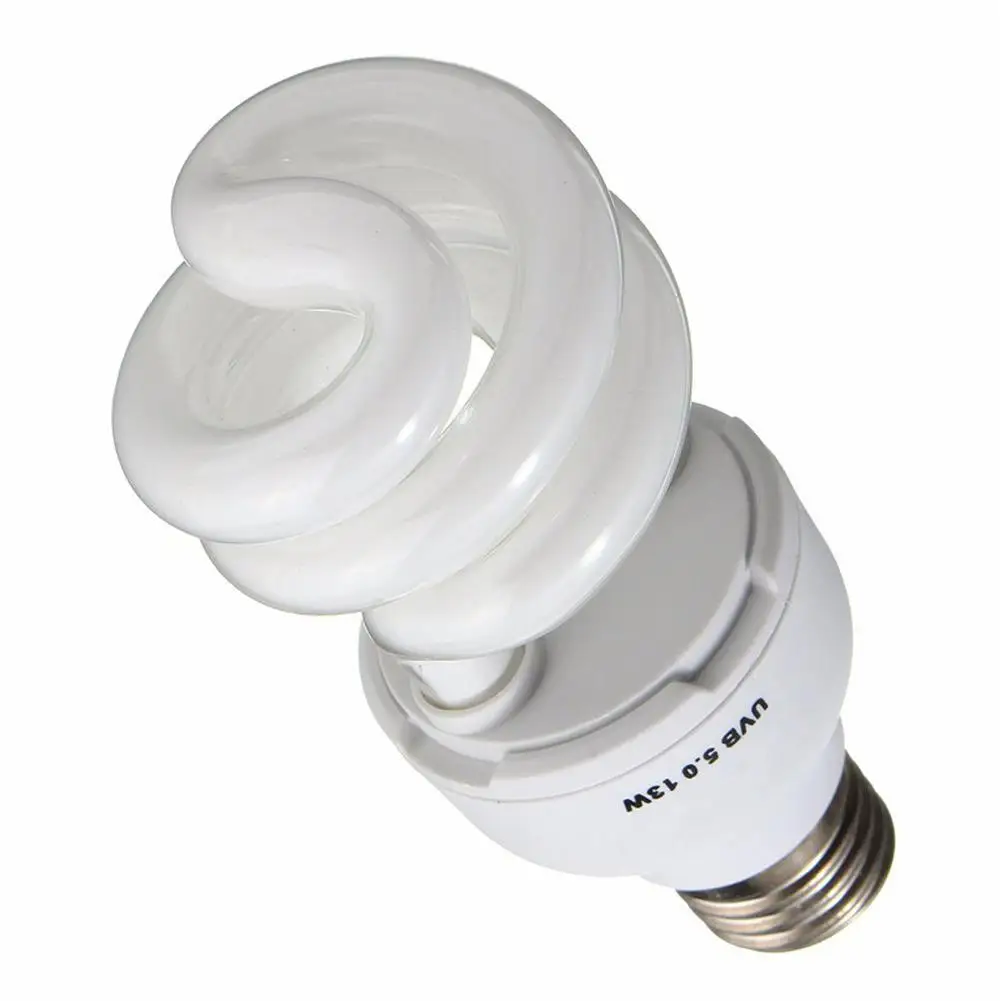 10.0 UVB 13W/26W Reptile Light Bulb UV Lamp Vivarium Terrarium Tortoise Turtle Snake Pet Heating Light Bulb 220v-240v