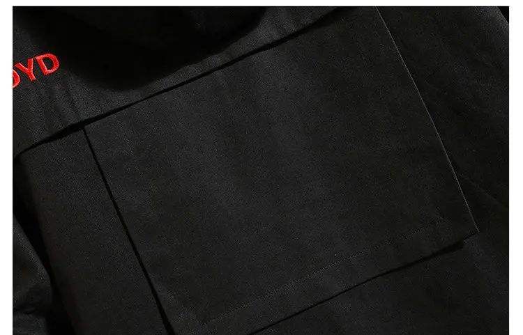 New Fashion Autumn Cotton Hooded Jackets Men Casual Coats Nice Hip Hop Streetwear Male Jacket Solid Color Jacket Coat Outwear