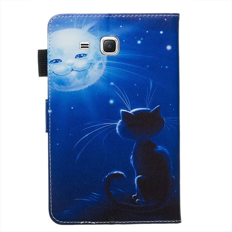 Wekays Coque для samsung Galaxy Tab A A6 7,0 T280 T285 Мультфильм кожаный флип чехол для samsung Tab A6 A 6 7,0 T280 чехол