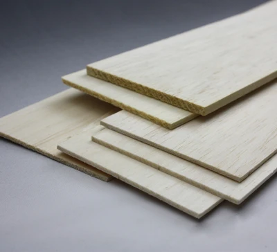 

20pcs 6*100*100mm Model Construction Materials Light Wood Strips Paulownia Wood Chips DIY Thin Wood Boards