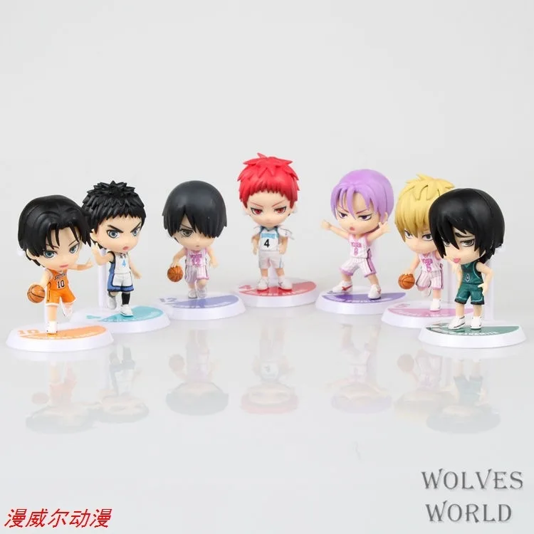 

Kuroko's Basketball Doll Tetsuya Vulcan Red Division Green between Yellow Seto Qingfeng 5 Generation 7-Cute Capsule Toy Garage K