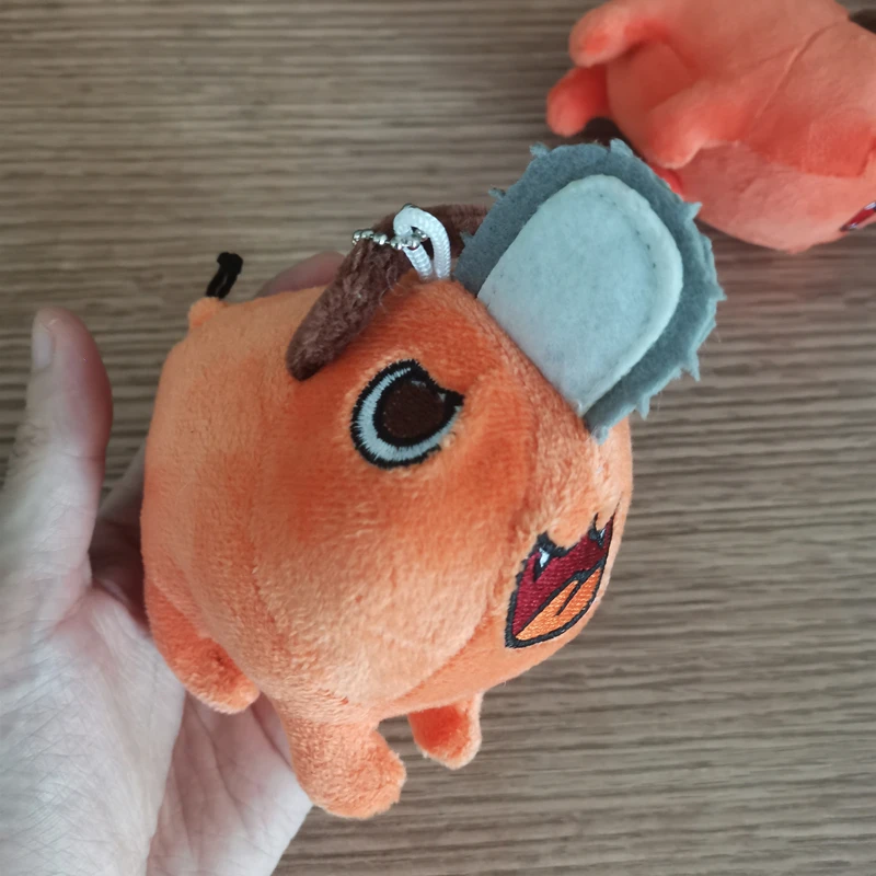 Anime Chainsaw Man Pochita Cosplay Cute Plush Doll Key Chain Stuffed Pendant Toy 10cm Keychains Anime Chainsaw Man Pochita Cosplay Cute Plush Doll Key Chain Stuffed Pendant Toy 10cm Keychains