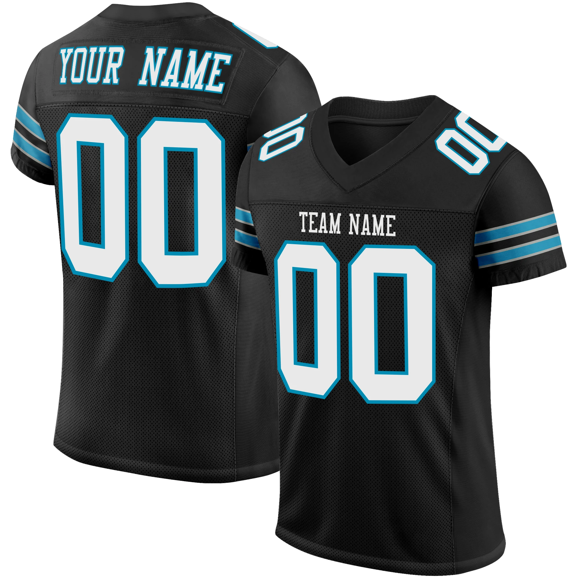 American Football Jersey Personalized Printing Team Name Number Rugby Jerseys Game Training Shirt for Men/Youth football jersey