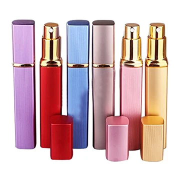 

Free Ship 12Ml Empty Container Perfume Spray Bottle Mini Durable Oil Sample Cosmetic Atomizer Fine Mist Nebulizer Hydrating Pump
