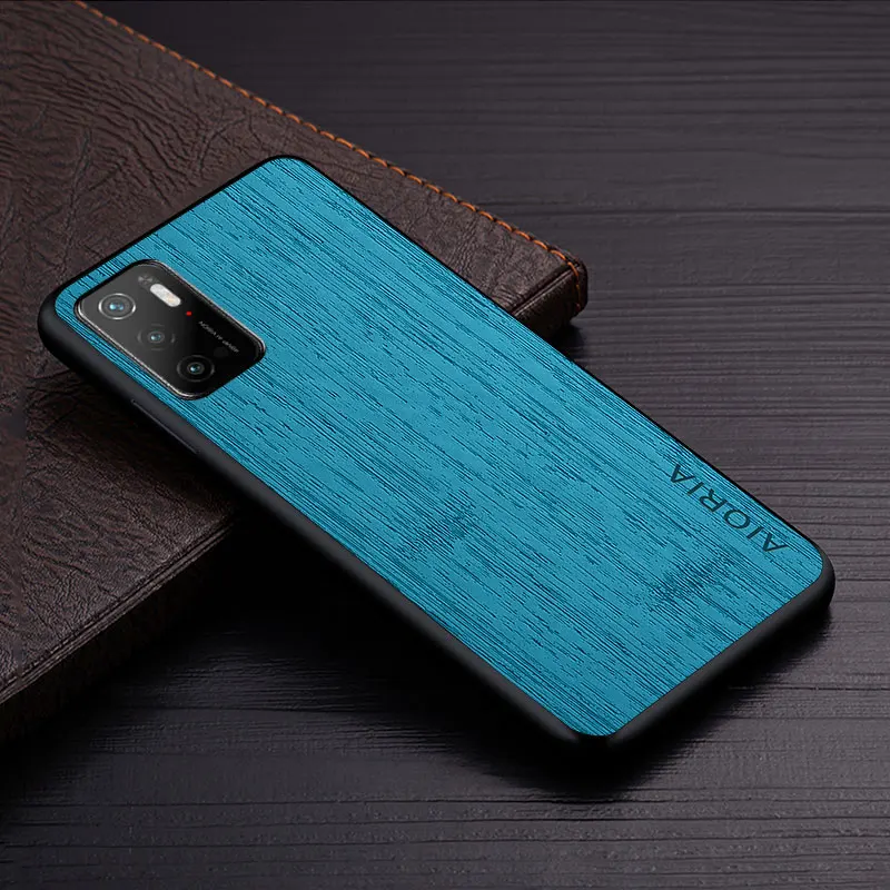 Luxury Bamboo Wood Pattern Leather Phone Case - Premium Designer Cover