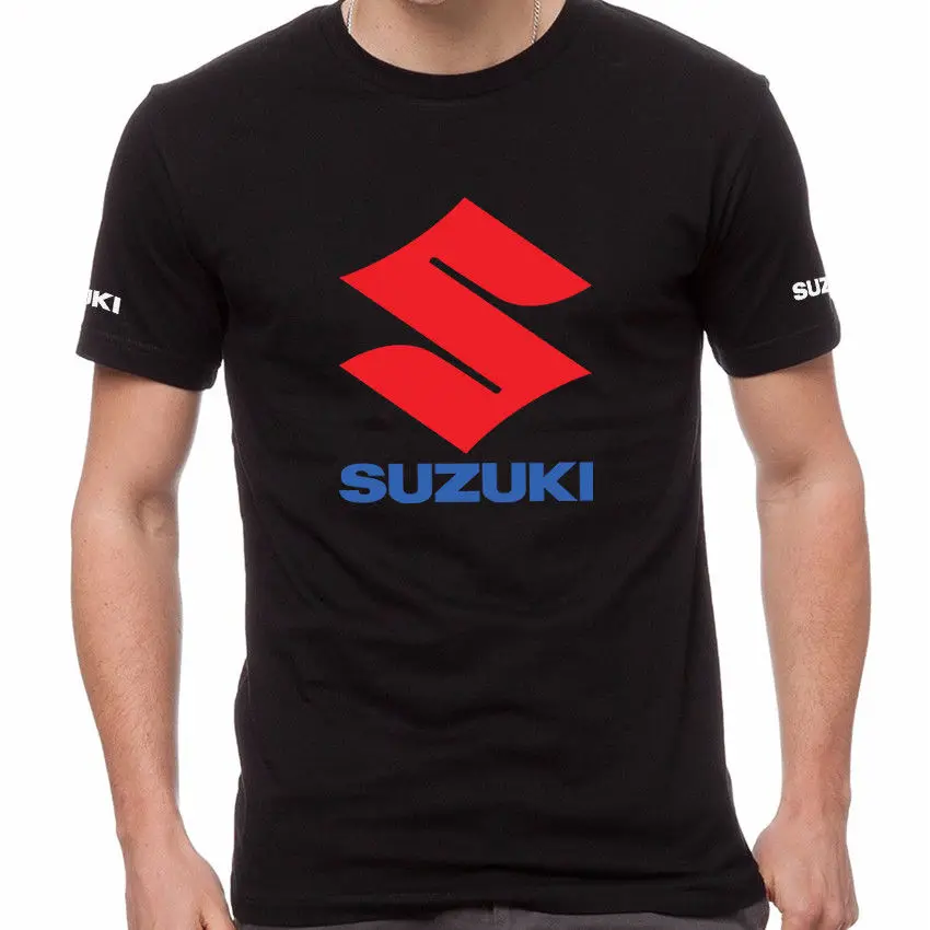 

New for Suzuki Car Racing Motorcycle Bike Biker Short Sleeve T-Shirt Fashion Moto Motorcycle Team Men T-Shirt F