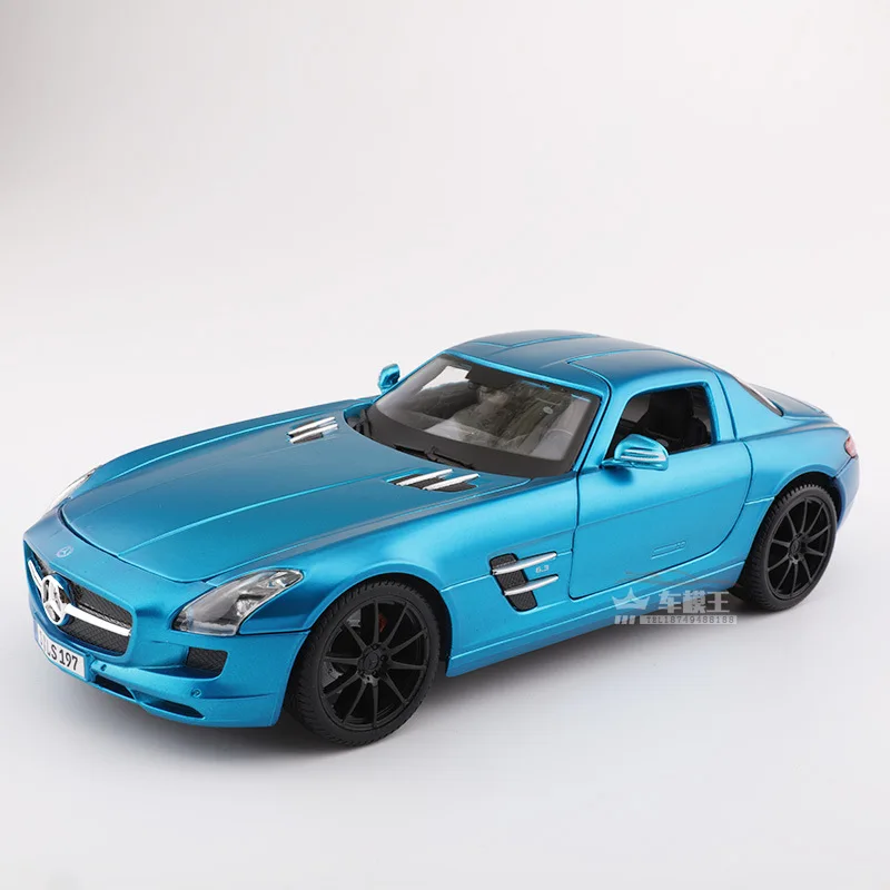 

Mercedes Benz Sls Amg 1 18 Alloy Diecast Model Cars Simulation Miniature Cars Metal Mini Car Decoration Home Collection Toys