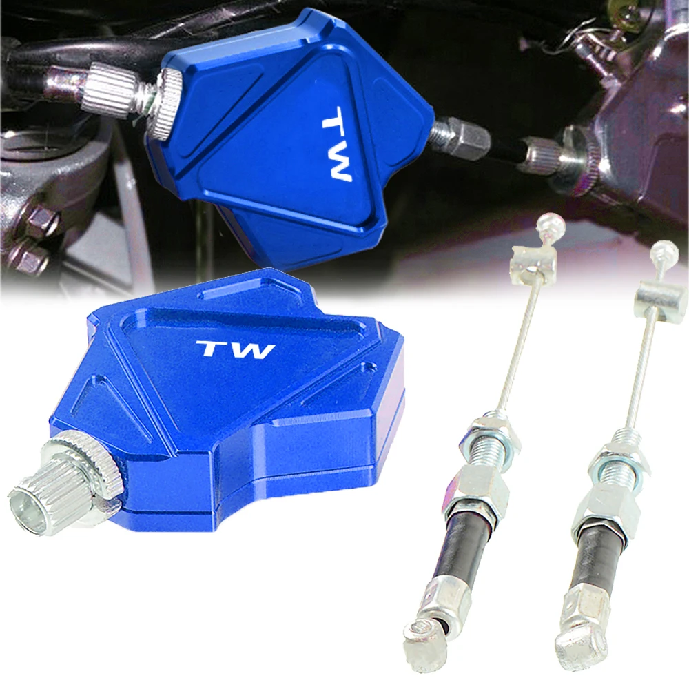 For YAMAHA TW125 1999-2004 TW200 2000-2017 TW225 2002-2017 TW 125 200 225 Motorcycle Stunt Clutch Lever Easy Pull Cable System | Автомобили