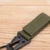 Мужская холщовая застежка Красочный Брелок Военная нейлоновая металлическая кнопка Устрица рот форма Пасты ремни Прохладный сплав пряжка мужчины орел ремень