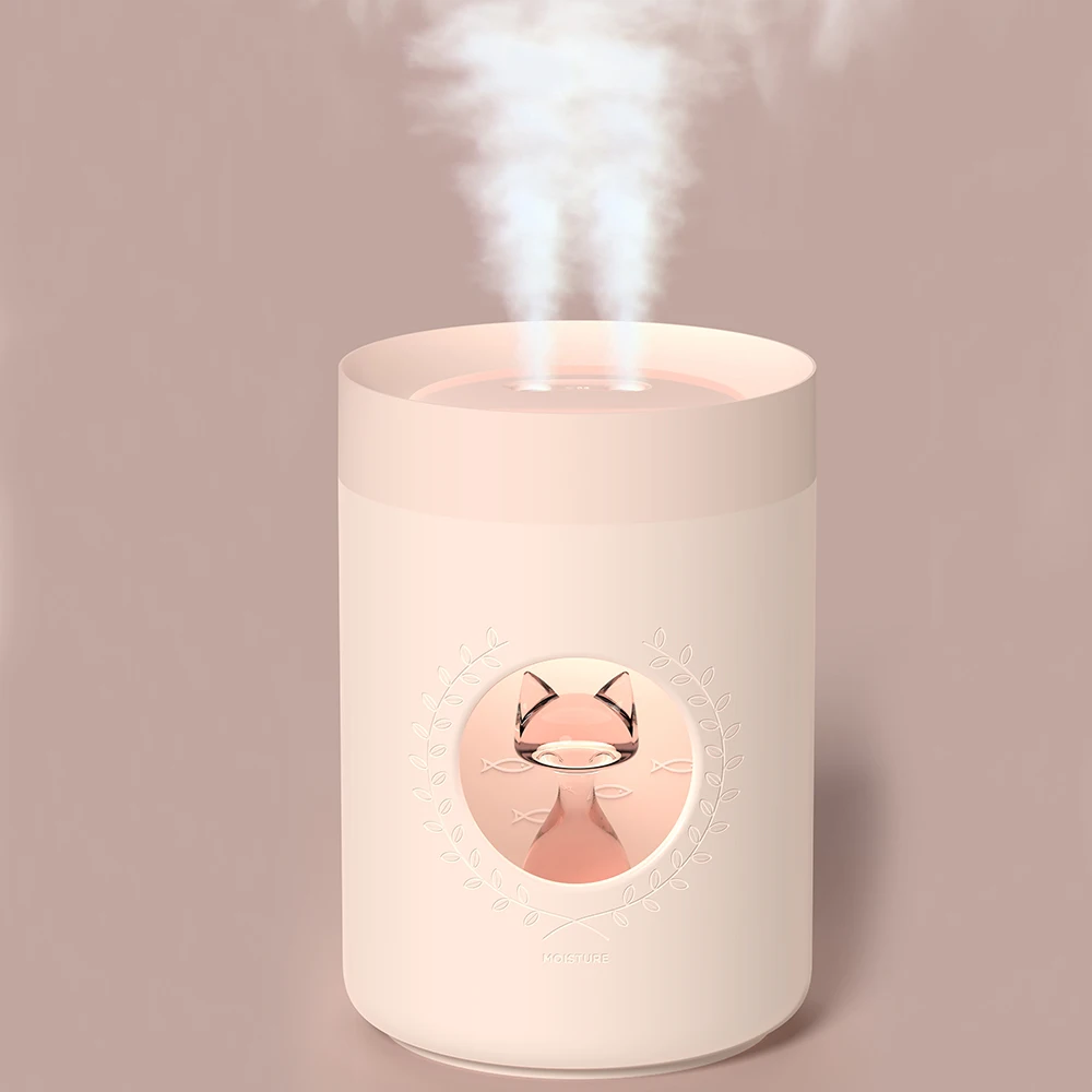 

Cool Cat Humidifier 800ML Portable Ultrasonic USB Aroma Diffuser Romantic Night lamp Home Humidificador Car Air Purifier