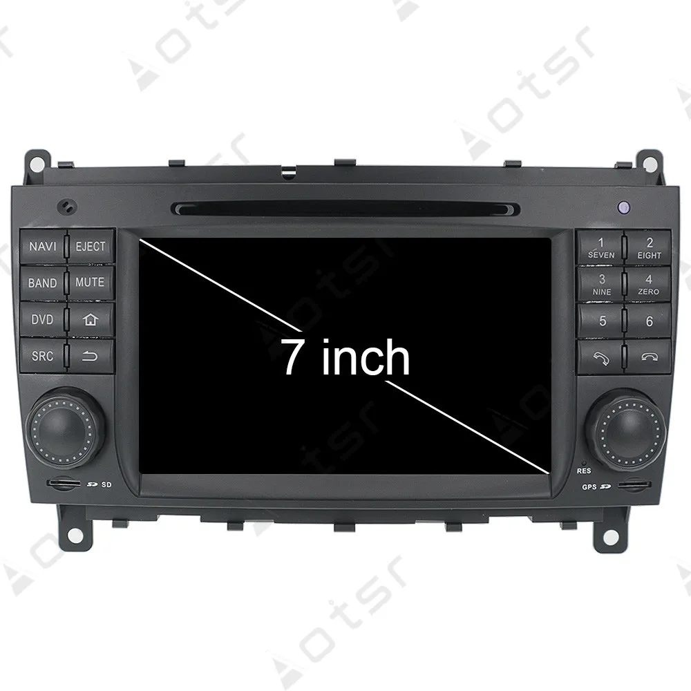 Магнитола на Android 9 0 с GPS-навигацией для Mercedes Benz C- W203/CLK W209 2004 + | Автомобили и
