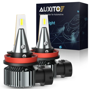 

AUXITO 2PCS H8 Fog Lights For Cars H9 H11 3000K 6000K LED Fog Lamp For Audi A3 A4 B6 B8 A6 C6 80 B5 B7 A5 Q5 Q7 TT 8P 100 8L