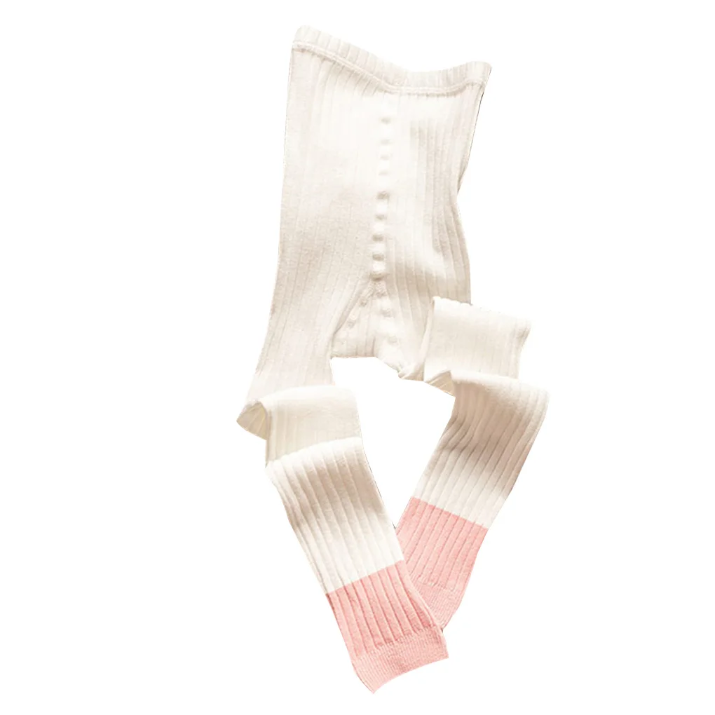 NO.1 Fashion Baby Kids Girls Knitting Leggings Autumn Winter Outfit Girls Pants Children Clothing Kids Female Trousers Warm Wear - Цвет: NO.1