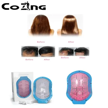 

Hair Regrow Laser Helmet 64/68 Medical Diodes Treatment Hair Loss Solution Hair Fast Regrowth LLLT Laser Cap Free glass