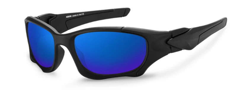 KDEAM брендовые уличные спортивные поляризованные солнцезащитные очки для мужчин резка кривых кадров устойчивые к стрессу линзы солнцезащитные очки УФ очки для путешествия KD77