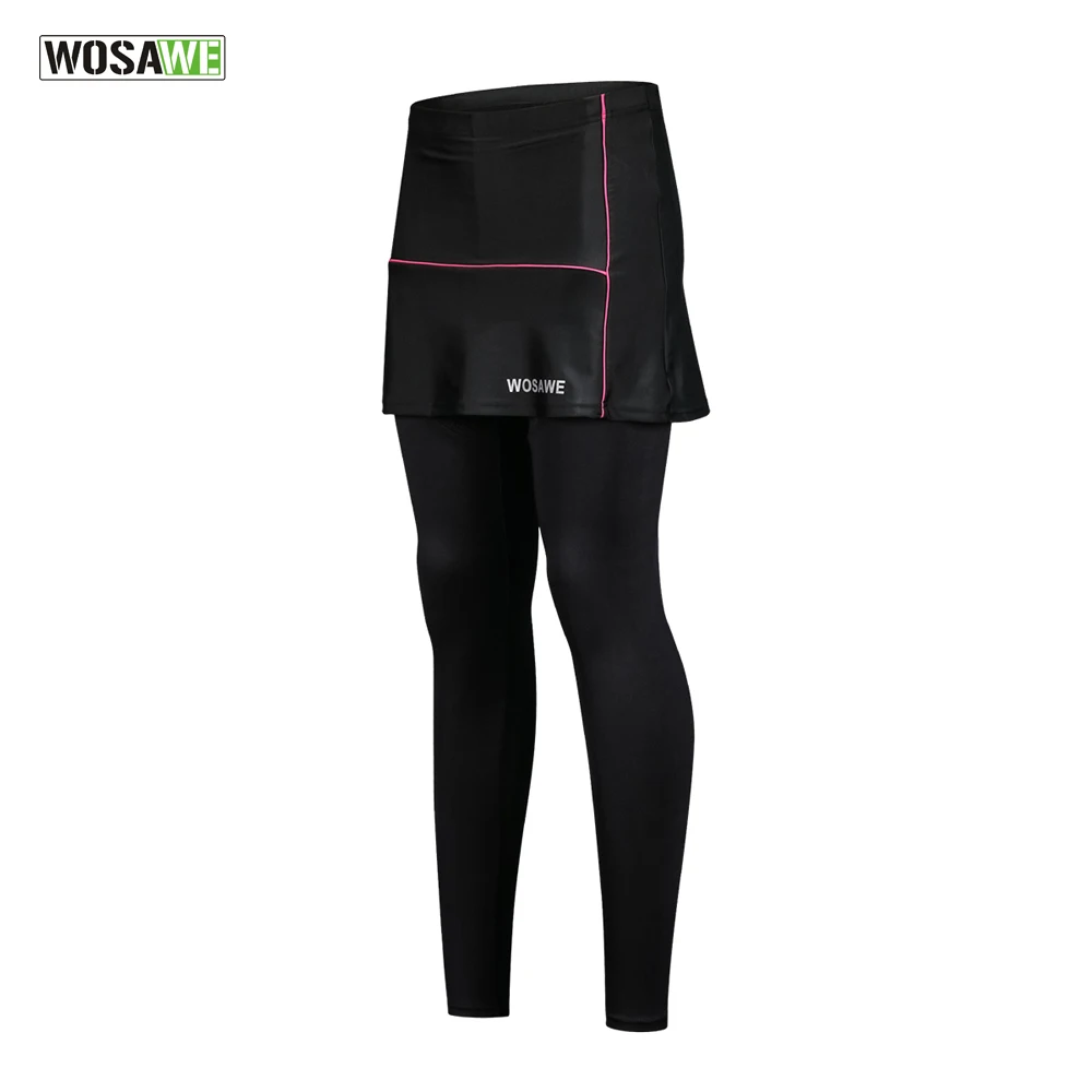 Women Cycling Shorts Gel Padded Bike Skirt Girls Bicycle Clothing Female Running Shorts with Leg