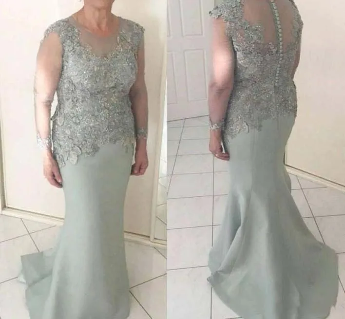 Plus Size 2019 Moeder Van De Bruid Jurken Mermaid Applicaties Lace Kralen Lange Bruidegom Moeder Jurken Voor Bruiloften Plus Size 2019 Moeder Van De Bruid Jurken Mermaid Applicaties Lace Kralen Lange Bruidegom Moeder Jurken Voor Bruiloften
