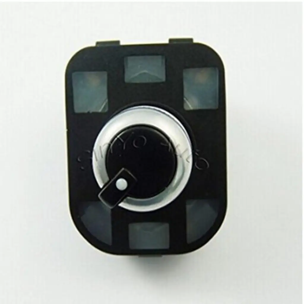Chrome Mirror Adjust Knob Switch For Audi A6 S6 RS6 A4 B6 B7 A2 A3 TT TTS Q7