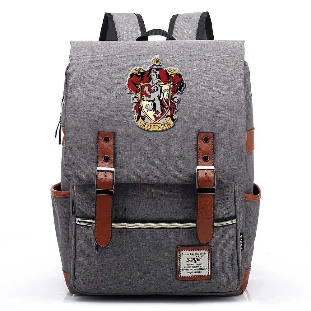 Новинка для Vip Link Magic Hogwarts Ravenclaw Слизерин Гриффиндор для мальчиков и девочек портфели для подростков сумки рюкзаки для женщин и мужчин - Цвет: color card picture