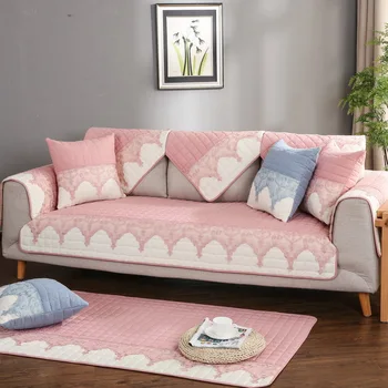 

Polyester Fabric Sofa Cover Universal Couch Cover Non-slip Sofa Towel Slipcover Cushion Sectional Sofa Covers For Living Room
