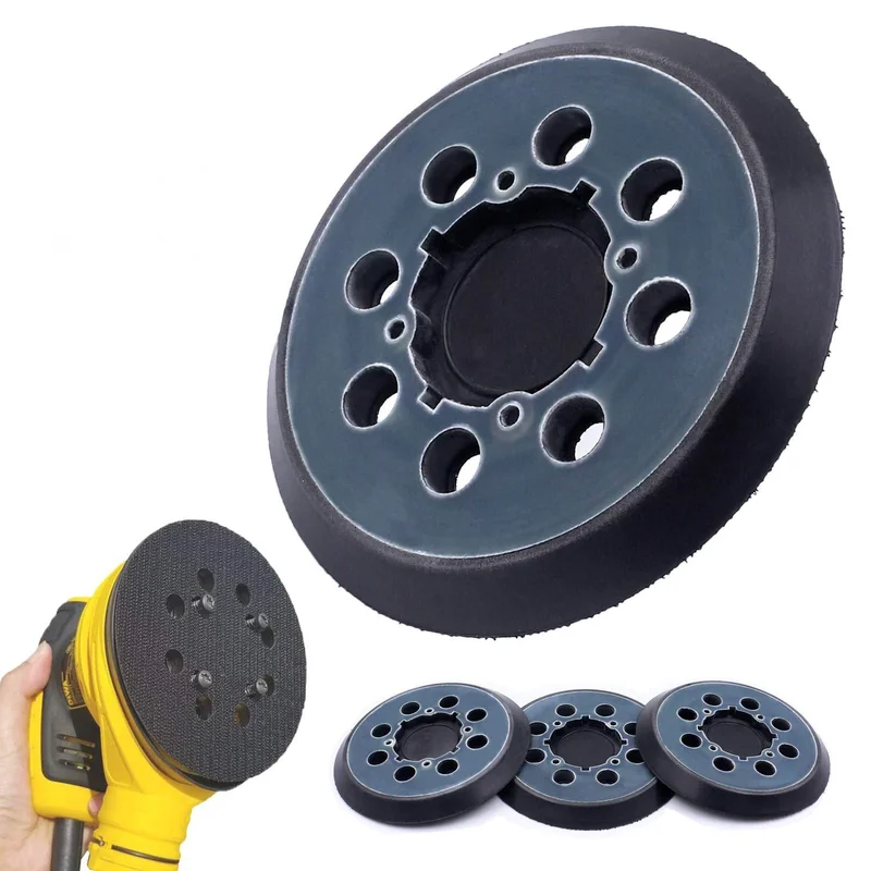 후크 및 루프 백업 샌딩 패드, 디월트 타입 1, 5 인치, 125mm, 8 홀, DWE6421, DWE6421K, DWE6423K