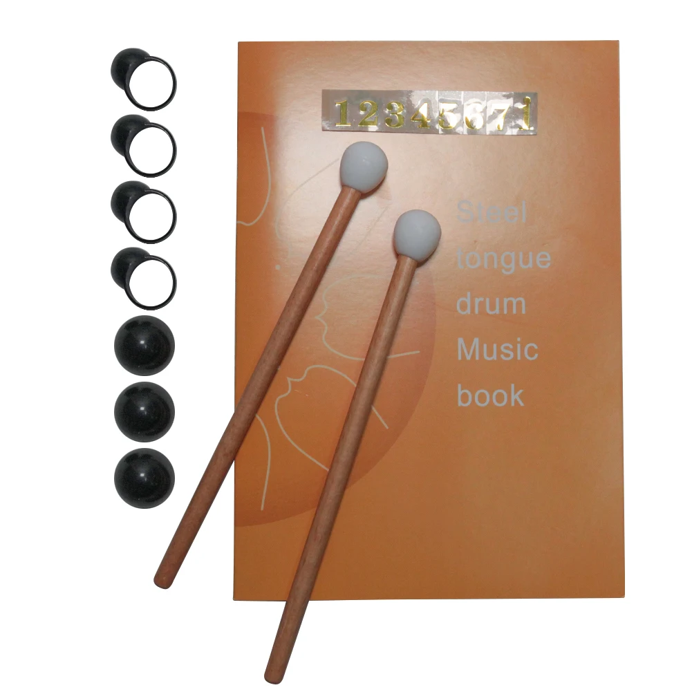 8 Tune Tongue Drum 6 Inch Steel Tongue Drum Kits With Drumstick Finger Cots Bag Drumstick Stand Instruments Accessories New