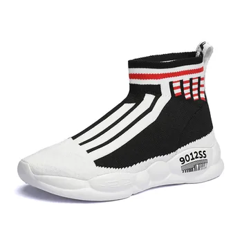 

2020 Spring Children's Sneakers Girls Shoes Fashion Kids Sneakers Breathable Sport Child Socks Shoes Boys Casual Shoes 9127